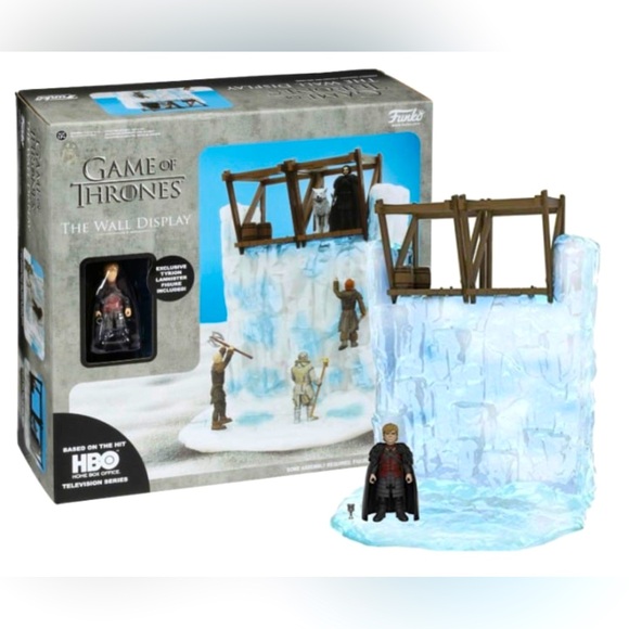 Funko Game of Thrones THE WALL Action Figure PLAYSET DISPLAY W/Tyrion New - Picture 1 of 9
